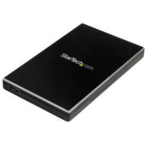 StarTech.com Box externo USB 3.1 ad 1 alloggiamento da 2,5" SATA III - Box esterno - 2.5" - SATA 6Gb/s - USB 3.1 (Gen 2) - nero - per P/N: BNDTBUSB3142, PEXUS313AC2V, PEXUSB311A1E, PEXUSB311AC2, PEXUSB312A2, PEXUSB314A2V2